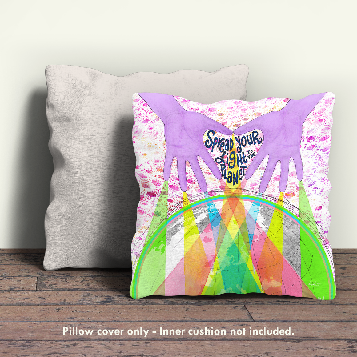 Spread Your Light Pillow Cover